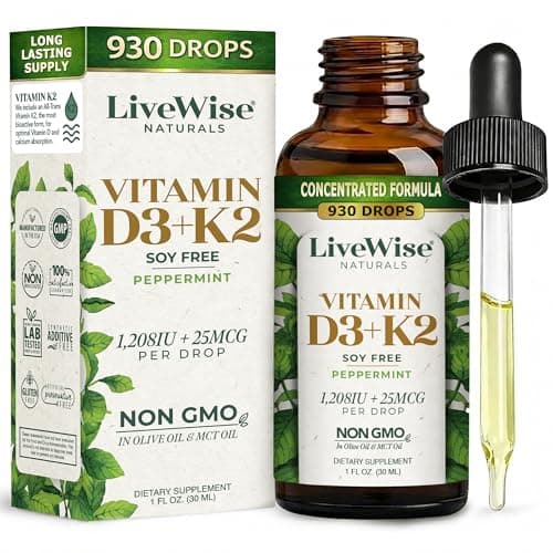 Vitamin D3 K2 Tropfen Test 2024 – Live Wise Naturals im Check