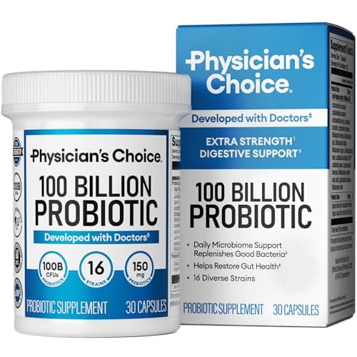 Physician's CHOICE probiotika – 100 miljarder CFU i test