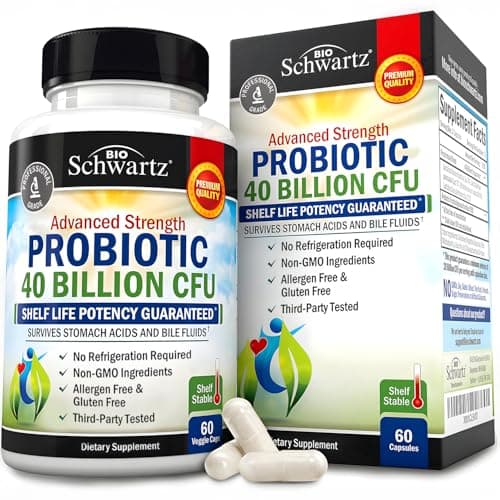 BioSchwartz Probiotikum Test 2025 – 40 Mrd. CFU für Darmgesundheit