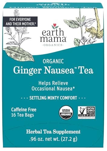 Earth Mama Ginger Nausea Tea Test: Hilft der Ingwer-Mint-Tee gegen Übelkeit?
