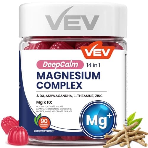 VEV Deep Calm Magnesium Complex Test: Lohnen sich die 14-in-1 Gummies?