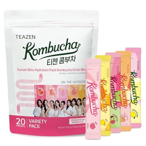 TEAZEN Kombucha Sunset Bliss – recenzja i opinie o proszku do napojów