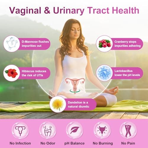 NATURE TARGET Probiotics for Women, 100 Billion CFUs Probiotic with Digestive Enzymes & Prebiotics, Vaginal Probiotics with Cranberry for Urinary Tract Health, pH Balance, 90 Veggie Capsules