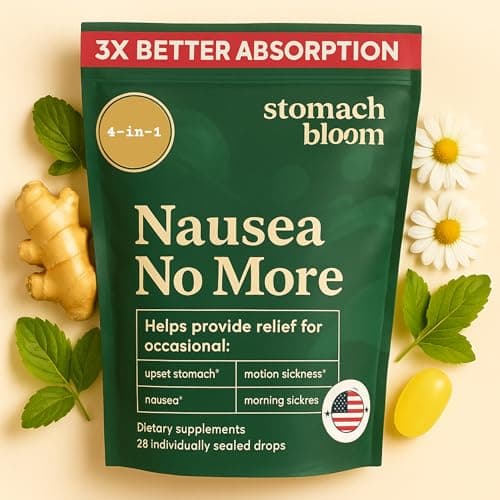 Stomach Bloom Tummy Tame Test – Funktioniert das Ingwer Übelkeit Mittel wirklich?
