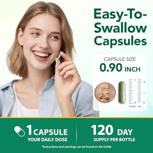 Chlorophyll Capsules | Internal Body Deodorant Supplement for Men & Women | Natural Odor Control for for Body Odor, Fresh Breath,Immune Support,Vegan(120 Caps)