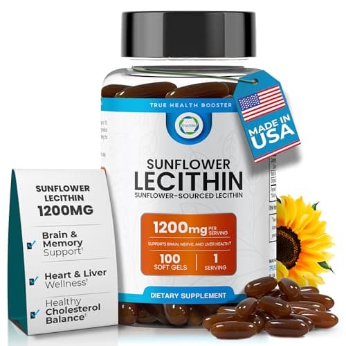 TRUEMED Sunflower Lecithin Review – Organic 1200mg Supplement