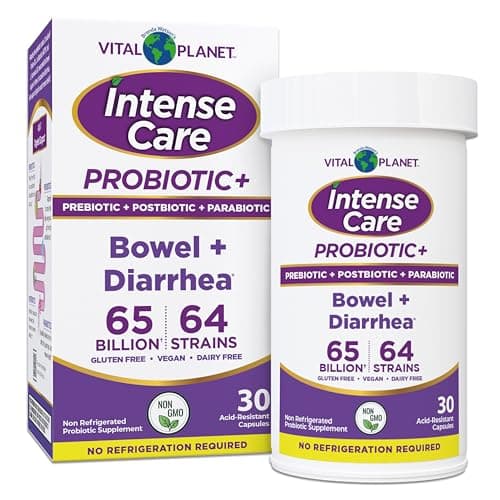 Vital Planet Intense Care Probiotic Review – 64 Strains, 65 Mjard CFU