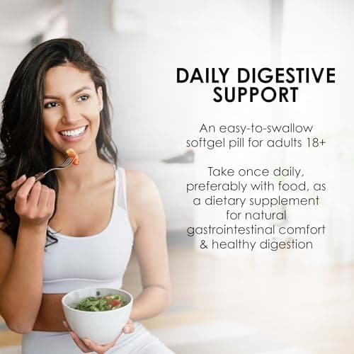 MASON NATURAL Peppermint Oil 50 mg Enteric Coated Supplement, 90 Day Supply of Gastrointestinal Support for Normally Functioning Bowel, Softgel Pills