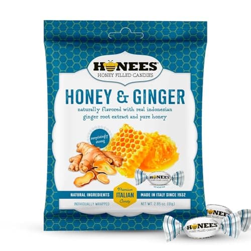 Recensione Honees Honey & Ginger Candy: Caramelle Zenzero e Miele Italiane