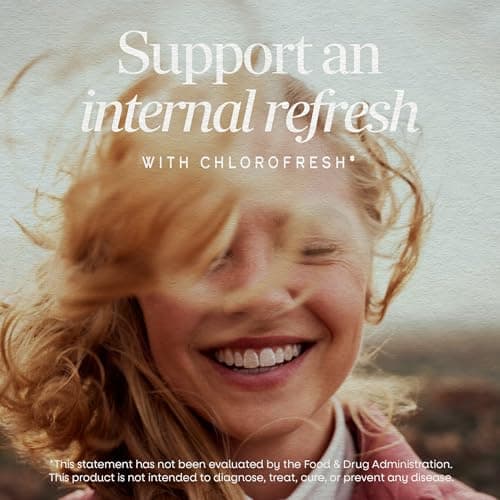 Nature's Way Chlorofresh Chlorophyll Concentrate Softgels, Chlorophyllin Copper Complex, Internal Deodorant Supplement, Supports Healthy Skin and Detox Pathways*, 90 Softgels (Packaging May Vary)