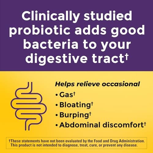 Nature Made Probiotic + Prebiotic Fiber Gummies for Daily Gut Health, Fiber Supplement with Probiotics for Digestive Health Support, 50 Gummies, 25 Day Supply