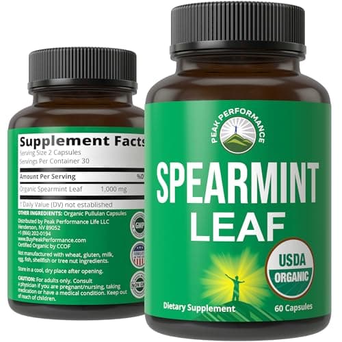 Kapsułki Mięty Zielonej Peak Performance – Recenzja Organic Spearmint