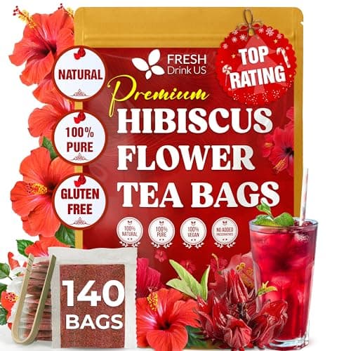 FRESHDRINKUS 140 Hibiskusblüten Tee Test & Erfahrungen 2024