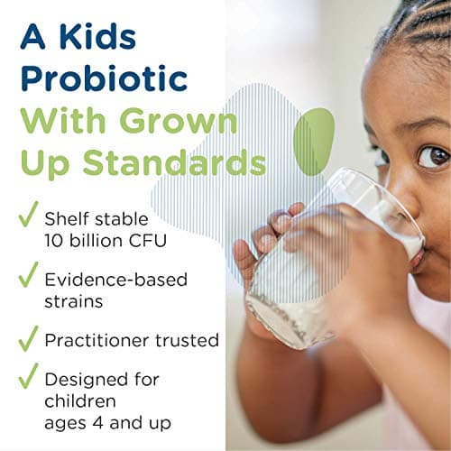 Designs for Health ProbioMed Kids Chewable Probiotic - 10b CFU Gut & Immune Support for Children - Lactobacillus, Bifidobacterium + Saccharomyces boulardii - Delicious Berry Flavor (30 Tablets)