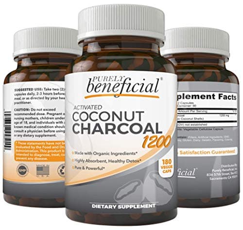 PURELY beneficial Activated Coconut Charcoal 1200mg Review – Does It Work for Bloating?