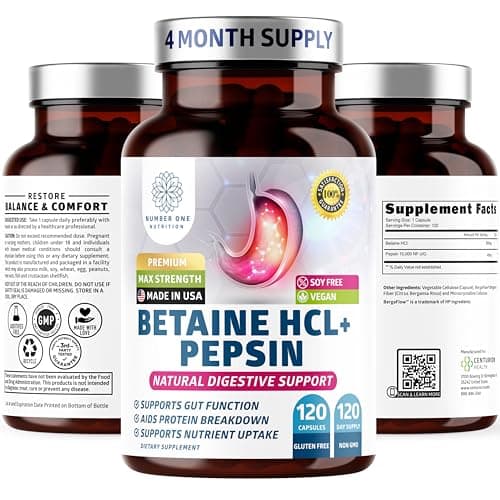 Betaine HCl Pepsin Test 2024: Number One Nutrition im Check