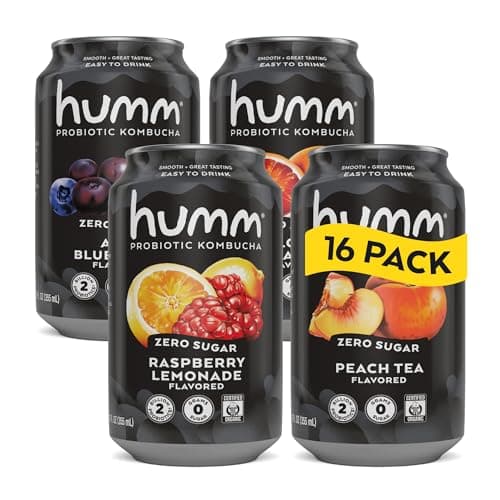 Humm Kombucha Zero Sugar Test: Mein ehrlicher Erfahrungsbericht