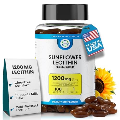 Sonnenblumen Lecithin 1200mg für Stillende – TRUEMED Test & Erfahrungen
