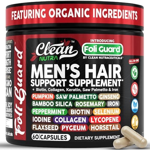 Clean Nutraceuticals Hair Growth Supplement For Men – recension