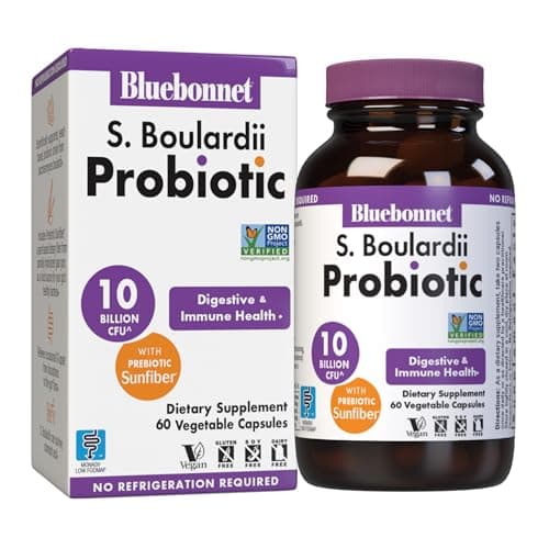 BlueBonnet S. Boulardii Probiotika 10 miljarder CFU – Fullständigt Test