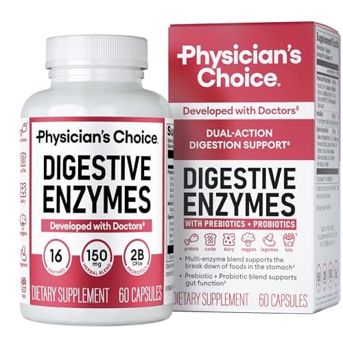 Physician's CHOICE Digestive Enzymes Review: Does This 16-Enzyme Formula Actually Work?