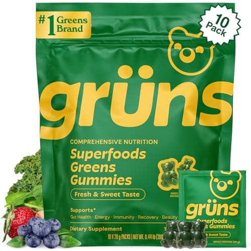 Avis Grüns Super Greens Gummies 2025 : Mon Test Complet