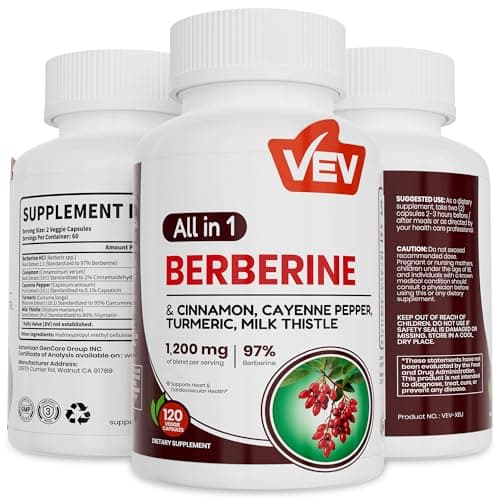 VEV Berberine Supplement Review: Is This 5-in-1 Botanical Formula Worth It?