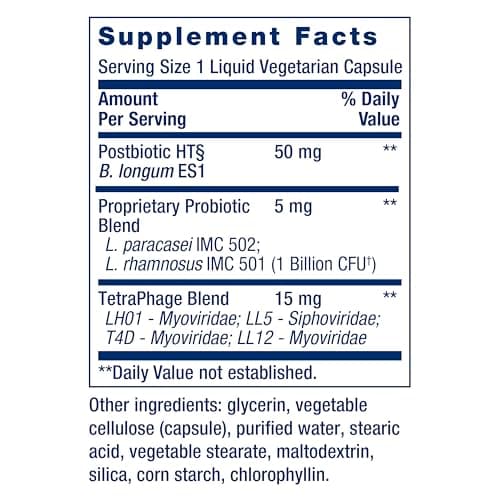 Life Extension FLORASSIST® Probiotic GI with Phage Technology, Digestive Health Supplement, microbiome Balance, Gut Health, Gluten Free, Vegetarian, 30 Capsules