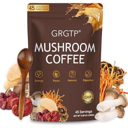 GRGTP Mushroom Coffee Test: Adaptogen-Kaffee für fokussierten Alltag