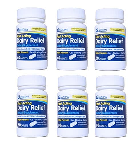 Guardian Dairy Relief – Tabletki na Nietolerancję Laktozy (360 szt.)