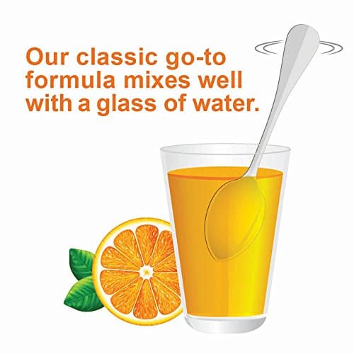 CITRUCEL Fiber Powder for Occasional Constipation Relief, Methylcellulose Fiber Powder, Orange Flavor - 30 Ounces