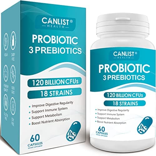 CANLIST Probiotics 120 Billion CFUs Review – 18 Strains Worth It?