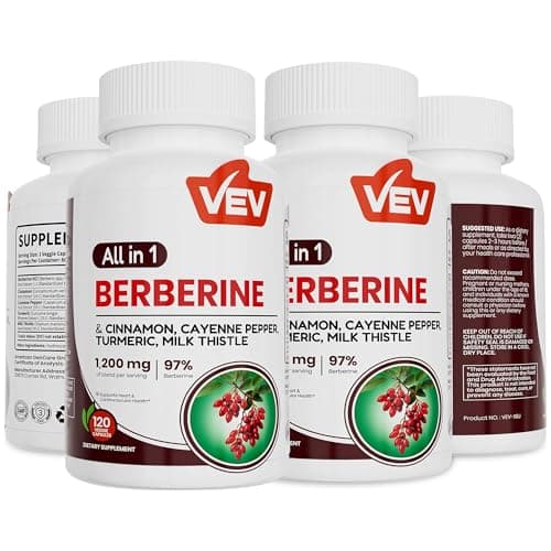 VEV Berberine Supplement Test 2025 – Unsere Erfahrungen mit dem 5-in-1-Formel