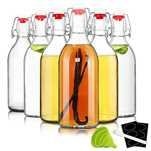 Recensione YEBODA Swing Top Bottles 16oz - Le Migliori per Kombucha?