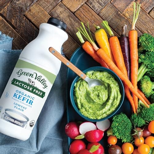 GREEN VALLEY CREAMERY Organic Plain Low Fat Lactose Free Kefir, 32 FZ