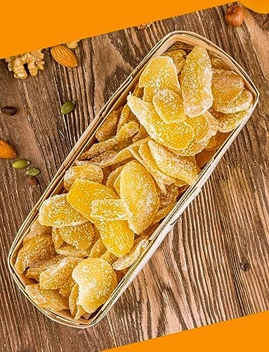 Anna and Sarah Dried Crystallized Ginger in Resealable Bag, 1 Lb.