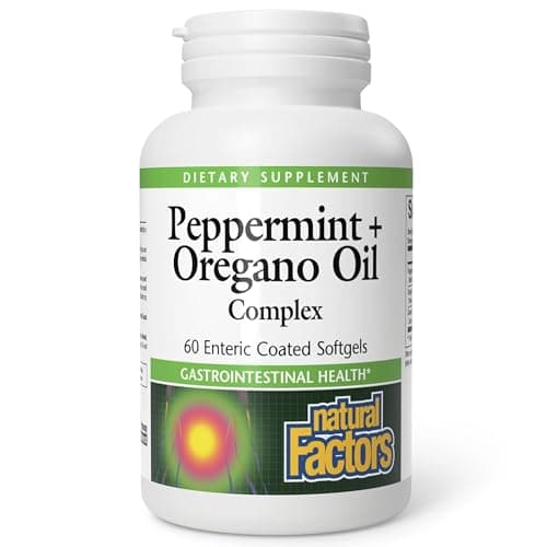 Natural Factors Peppermint & Oregano Oil Complex – Recenzja 2025