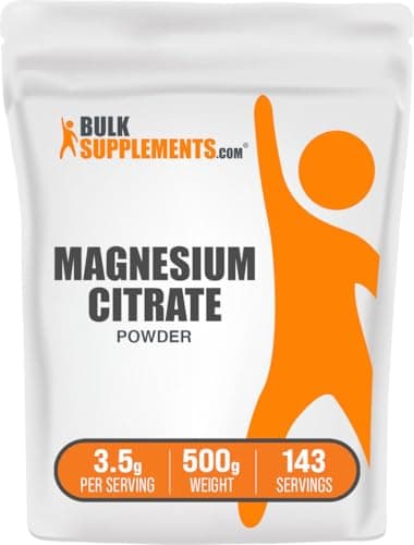 Magnesium Citrat Pulver Test: Mein Erfahrungsbericht zum BulkSupplements Produkt
