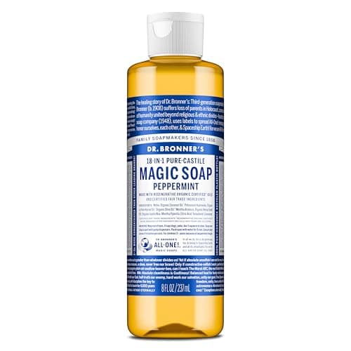 Dr. Bronner's Castile Soap Review 2025: Peppermint biologische zeep getest