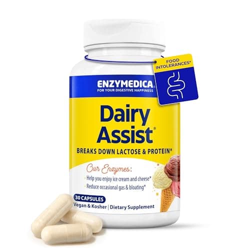 Enzymedica DairyAssist – Recenzja Enzymów Trawiennych na Nietolerancję Laktozy
