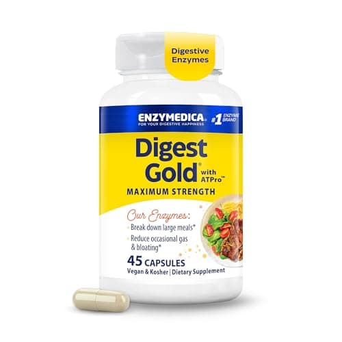 Enzymedica Digest Gold + ATPro – Recenzja enzymów trawiennych na wzdęcia 2024