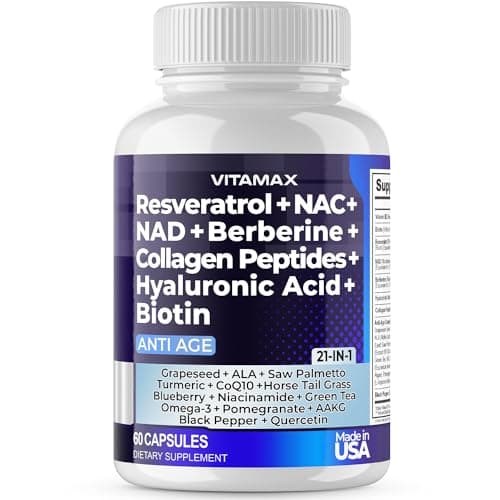 Vitamax 21-in-1 Resveratrol NAD+ Supplement – Är det Värt Pengarna?
