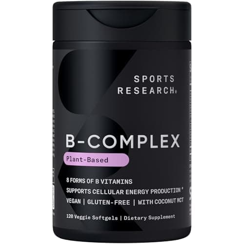 Sports Research Vitamin B-Complex Review: Volledig Spectrum + Methylfolaat