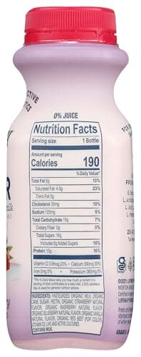 Lifeway Kefir Whole Milk Mixed Berry Organic, 8 Fl Oz