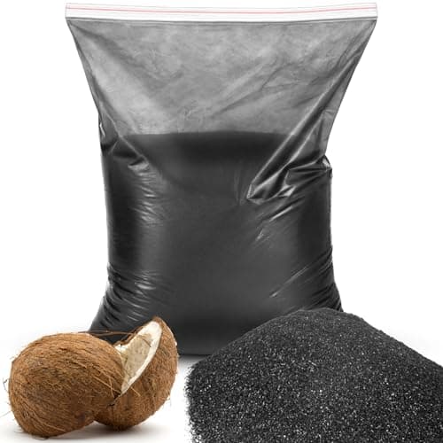 Threlaco Activated Charcoal Powder – 10 lb Granular Activated Carbon för Vatten- och Luftfiltrering