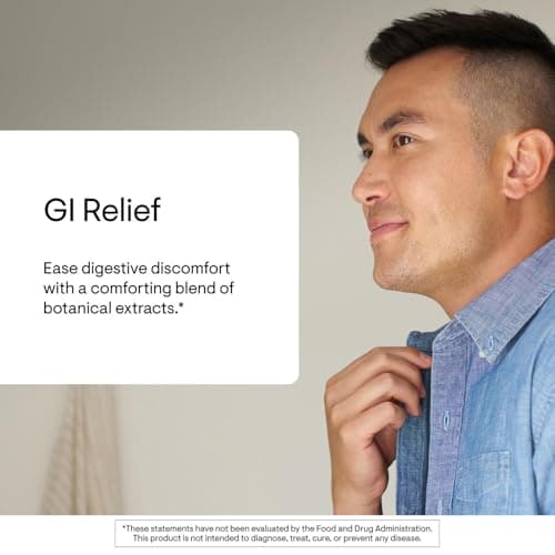 THORNE - GI Relief - Digestion Supplement - Supports Gut Health & Bloating Relief* - Formulated with Marshmallow Root, Aloe Vera Gel, DGL & Slippery Elm Bark - Third-Party Certified - 180 Capsules