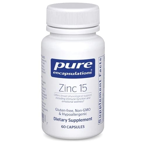 Pure Encapsulations Zink 15 mg Test – Picolinat fürs Immunsystem
