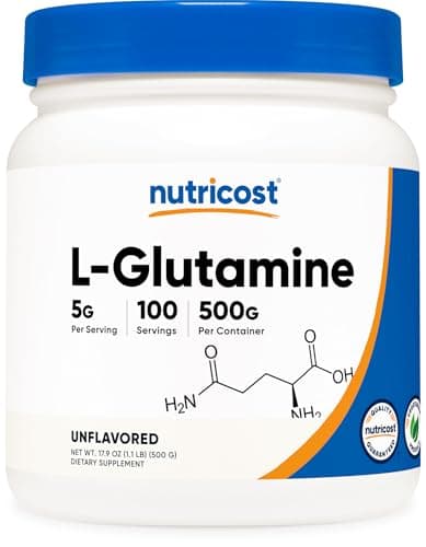 Nutricost L-Glutamine Pulver Test – Vår ärliga bedömning 2024