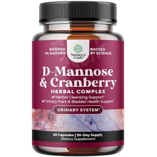 Natures Craft D-Mannose – Recenzja kapsułek 1000mg z żurawiną