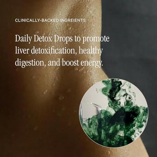 Juna Detox Chlorophyll Drops — Daily Wellness & Detox Support | Lemon Mint Spa Water Taste | Supports Cellular Health, Cleanse, and Internal Freshness | 60mg Chlorophyll per Serving